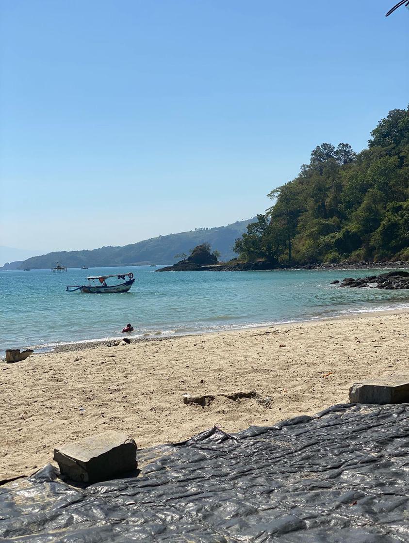 Menikmati alam tanpa gangguan